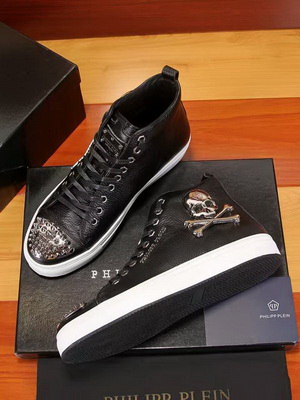 PhiliPP Plein High-Top Fashion Men Shoes--046